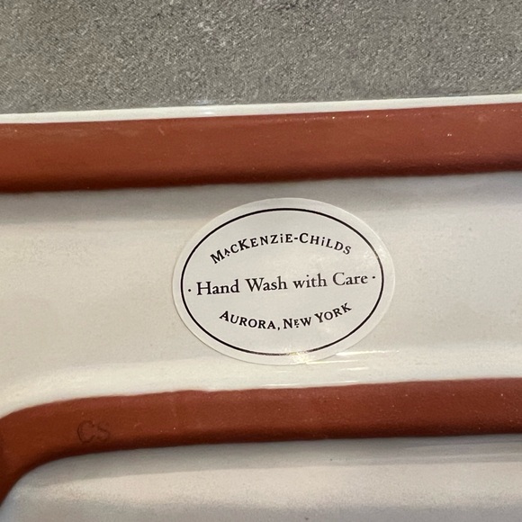 MacKenzie-Childs MacLachlan Serving Platter - Picture 6 of 9